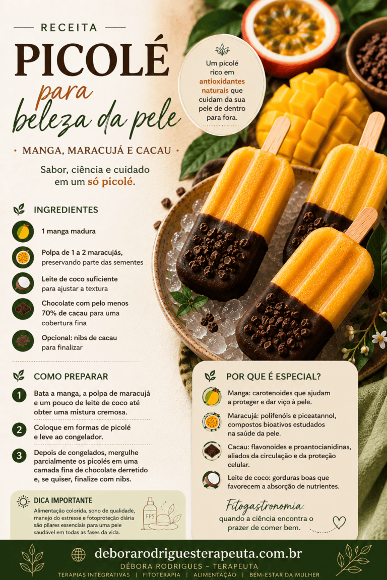 picolé para uma pele mais bonita